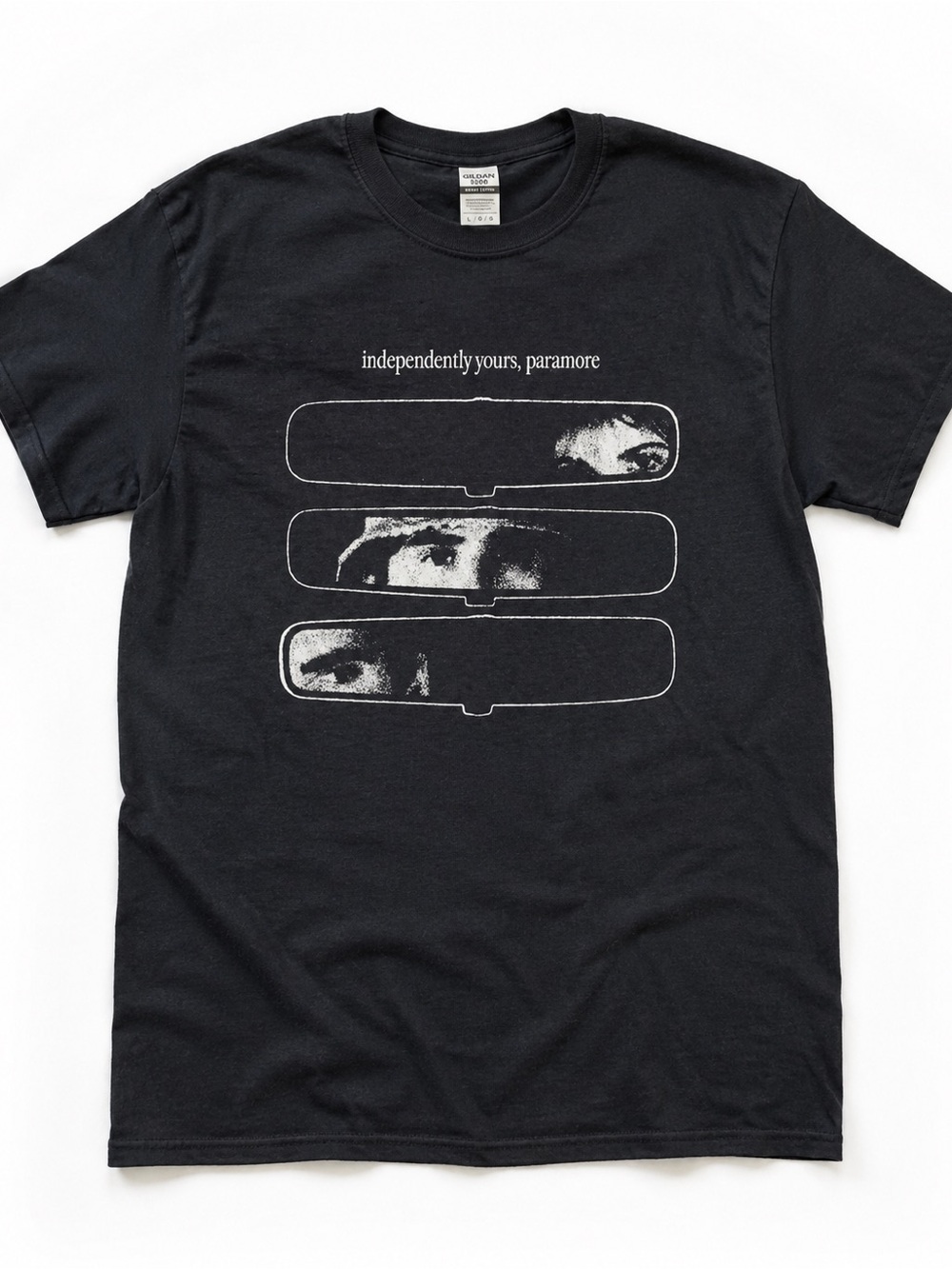 Gildan Black Paramore "Independently Yours" Band Tee
